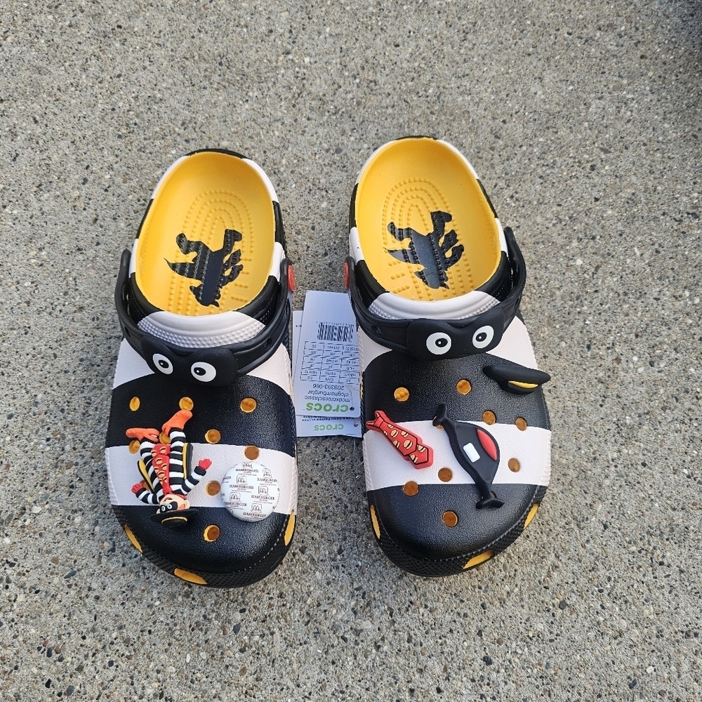 New Crocs McDonald's Sandals Women's Size 8 & 9 - Picture 13 of 14